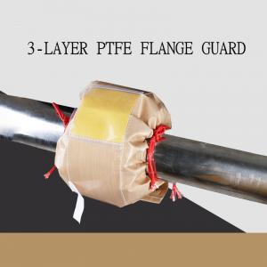 Three-layer teflon flange spray shields PTFE pipe flange guard