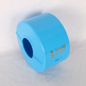 Blue PP safety spray shields flange guards china plastic flange cover plastic 